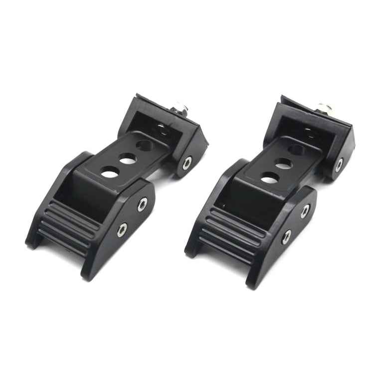 2 PCS Car Three Holes Hood Latch Locking Catch Buckle Engine Cover for Jeep Wrangler JK 2007-2017
