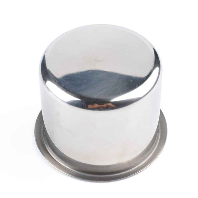 Stainless Steel Drop-in Cup Holder Table Drink Holder for RV Car Truck Camper, Size: 6.8 x 5.6cm