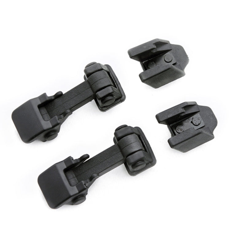 2 PCS Car Latch Locking Catch Buckle Engine Cover for Jeep Wrangler TJ 1996-2006