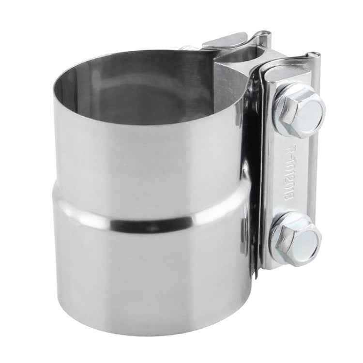 2.0 inch Car Turbo Exhaust Downpipe Stainless Steel Lap Joint Band Clamp, 2.0 inch