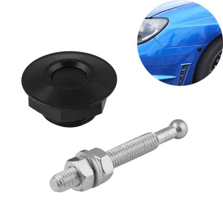 Car Mini Stainless Steel Quick-pins Push Button Billet Hood Pins Lock Clip Kit