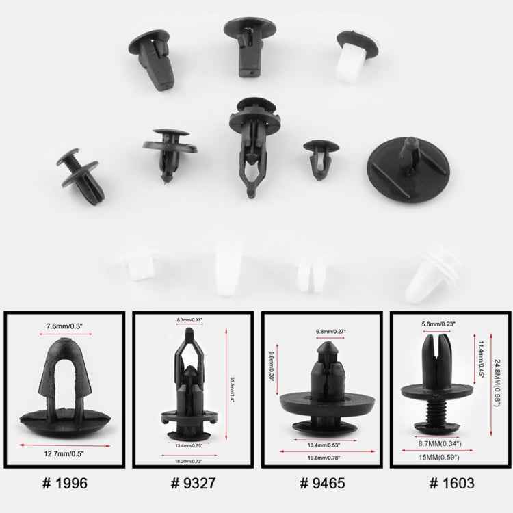 292 PCS Car Retainer Clips Assortment Car Panel Trim Plastic Fasteners Rivet Clips Set