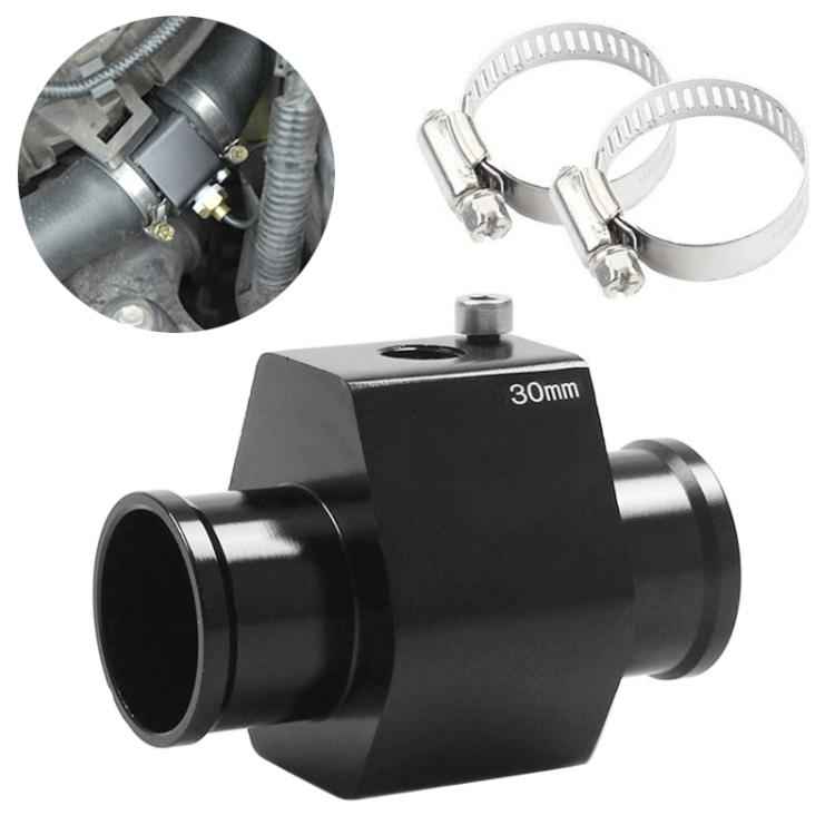 Car Water Temperature Meter Temperature Gauge Joint Pipe Radiator Sensor Adaptor Clamps for Honda, Size: 34mm