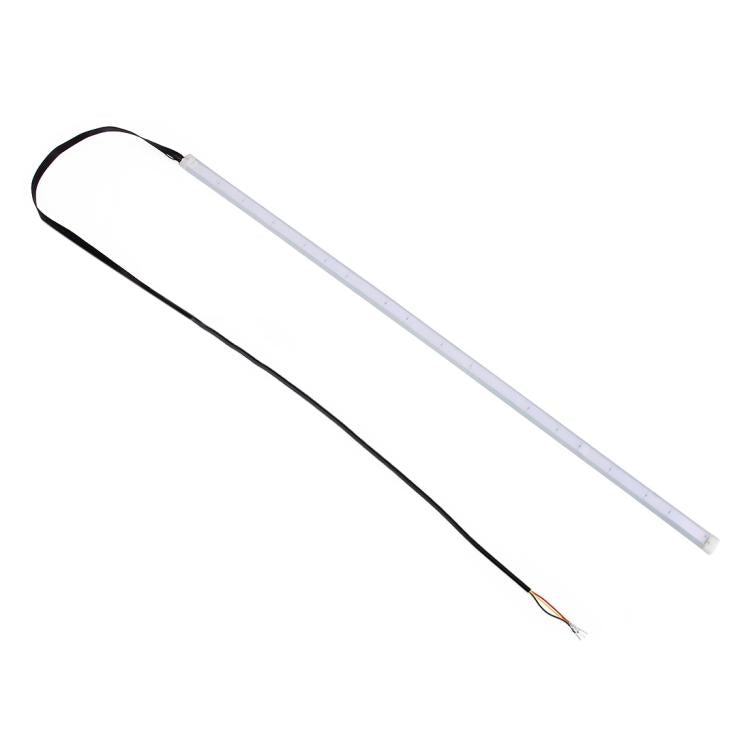 2 PCS 45cm DC12V 5W Ultra-thin Waterproof Car Auto Double Colors Turn Lights / Running Lights SMD-2835 LED Bulbs (Turn Lights: Yellow Light; Running Lights: Blue Light), 45cm Turn Lights: Yellow Light; Running Lights: White Light�����������������������...