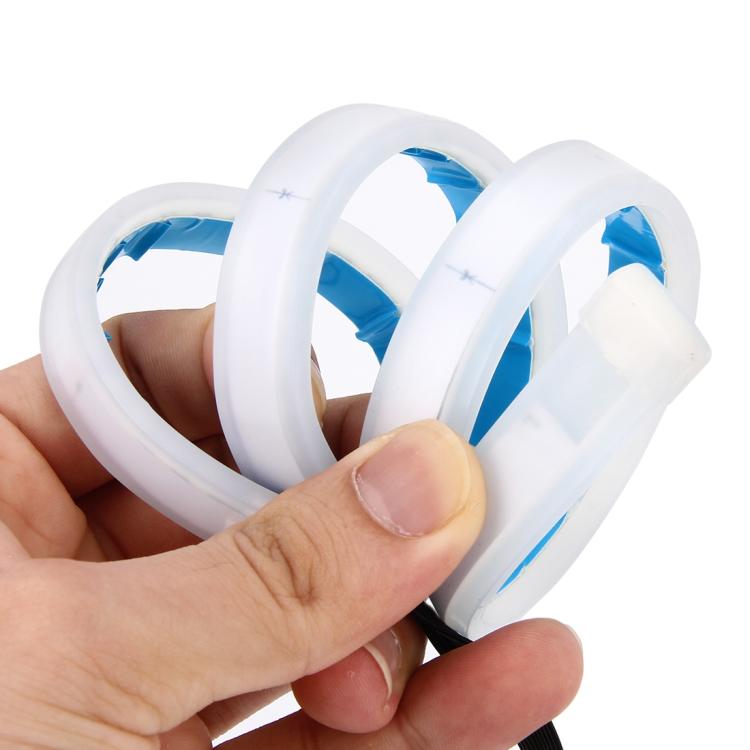 2 PCS 45cm DC12V 5W Ultra-thin Waterproof Car Auto Double Colors Turn Lights / Running Lights SMD-2835 LED Bulbs (Turn Lights: Yellow Light; Running Lights: Blue Light), 45cm Turn Lights: Yellow Light; Running Lights: White Light�����������������������...