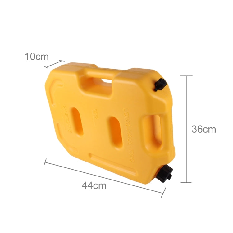 Gasoline Fuel Tanks Plastic 2.6 Gallon 10 Litres Auto Shut Off Fuel Cans Oil Container Emergency Backup