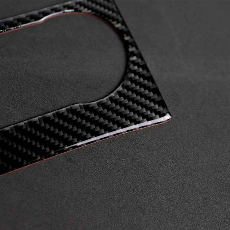 Car Carbon Fiber Air Conditioning Knob Control Panel Decorative Sticker for Mercedes-Benz W204 C Class 2011-2013