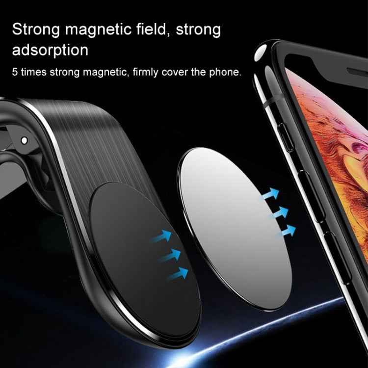 Car Metal Magnetic Air Outlet Mobile Phone Holder Bracket