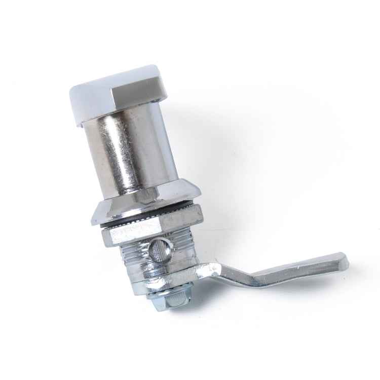 2 PCS Silver T Shape Handle Paddle Entry Door Latch & Keys Tool Box Lock for Trailer / Yacht / Truck