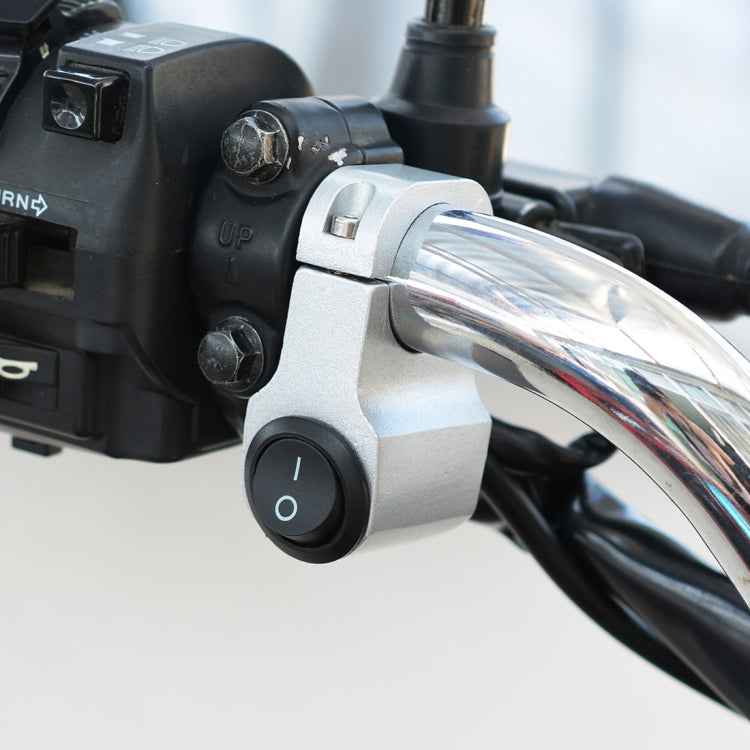 Motorcycle Headlight Auxiliary Light Aluminum Alloy Switches with Lock