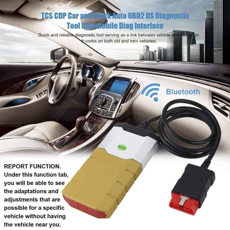 Autocom CDP Professional Auto CDP for Autocom Diagnostic Car Cables OBD2 Diagnostic Tool Delphi DS150E with BT