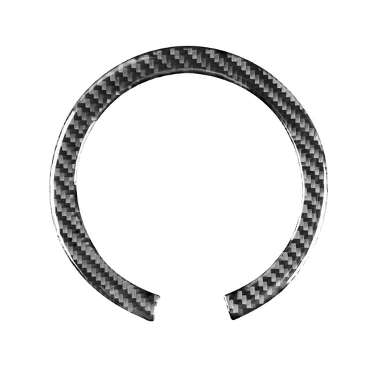 Car Steering Wheel R Chassis Carbon Fiber Decorative Sticker for BMW MINI R55 / R56 / Countryman R60 / Paceman R61, Steering Wheel R Chassis