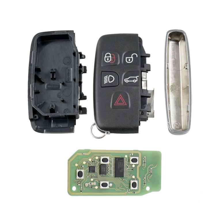 For Jaguar / Land Rover Intelligent Remote Control Car Key with Integrated Chip & Battery, Frequency: 433MHz, KOBJTF10A with ID49 Chip