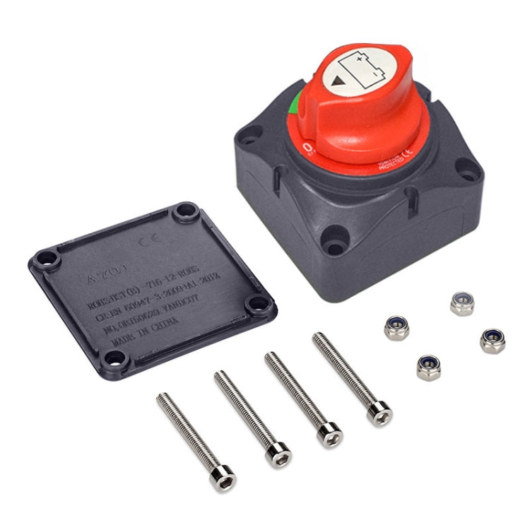 Car Auto RV Marine Boat Battery Selector Isolator Disconnect Rotary Switch Cut, A701-G