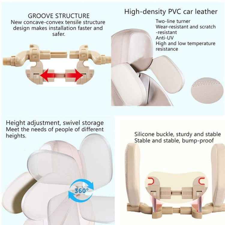 Car Seat Headrest Car Neck Pillow Sleep Side Headrest for Children and Adults