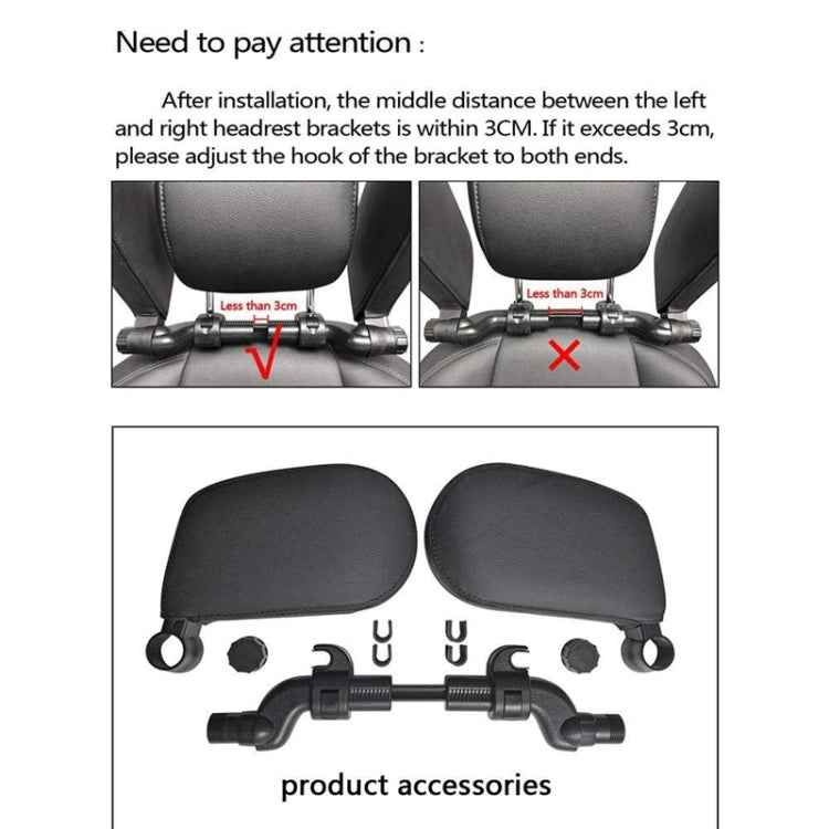 Car Seat Headrest Car Neck Pillow Sleep Side Headrest for Children and Adults