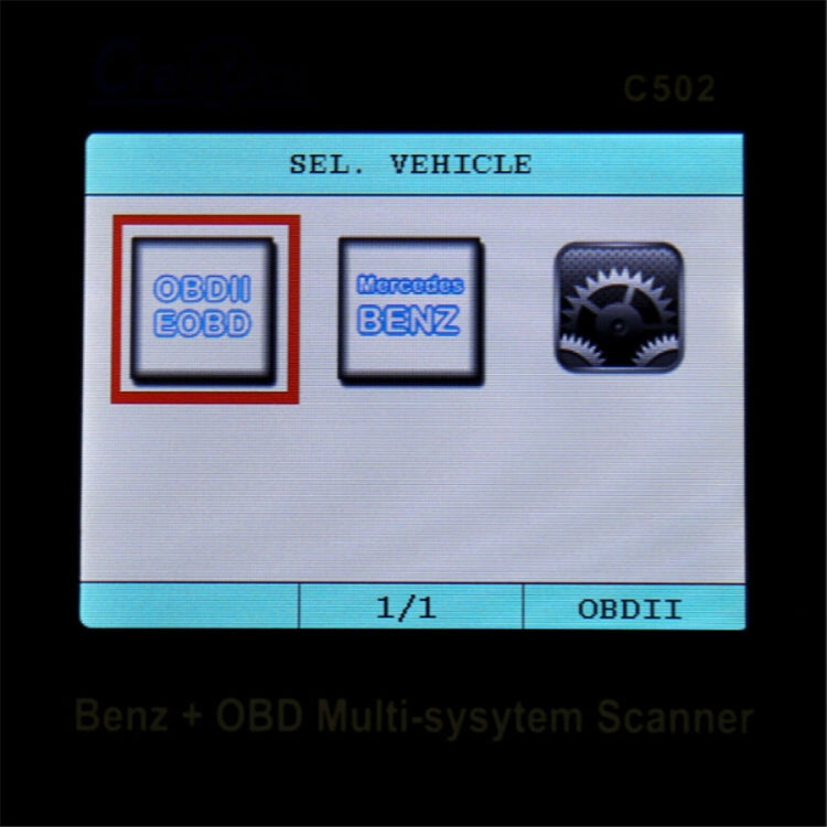 Creator C502 V7.6 Car OBD2 Multi-system Scanner Car Diagnostic Tool for Mercedes-Benz before 2016 All Models