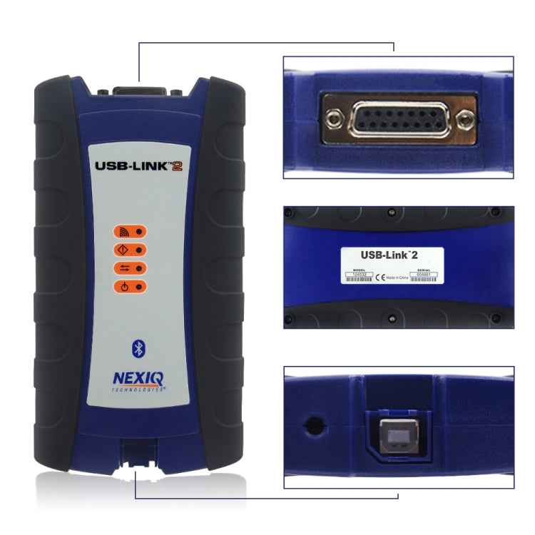 Nexiq 2 Bluetooth USB Linked Truck Diagnostic Tool Heavy Duty Truck Scanner