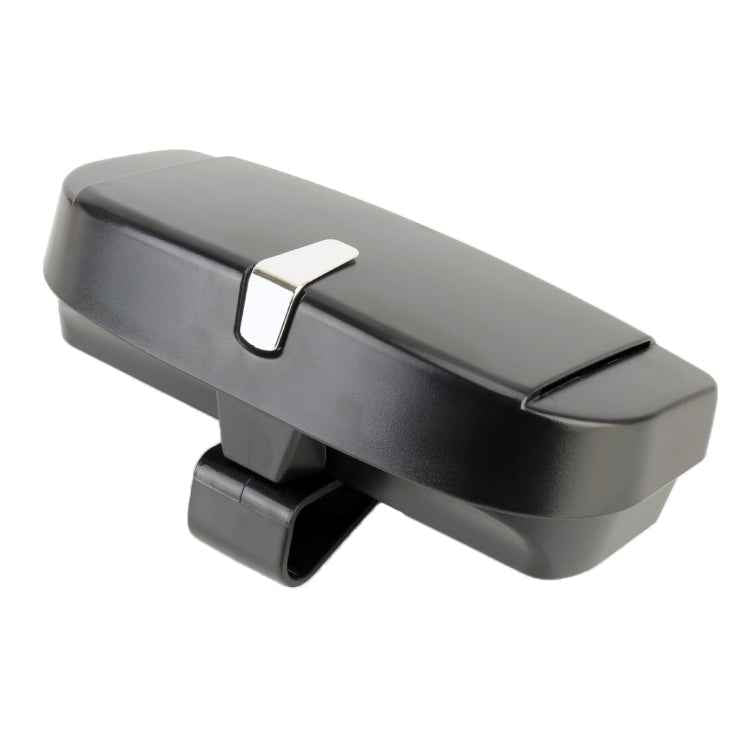 Car Multi-functional Glasses Case Sunglasses Box with Card Slot, Flat Style