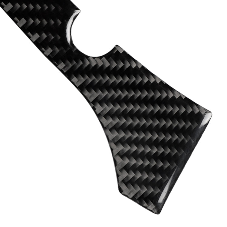 2 PCS Car Carbon Fiber Rearview Mirror Bumper Strip Decorative Sticker for BMW G30 (2018-2019) / G11 (2016-2019), Left Drive with Camera