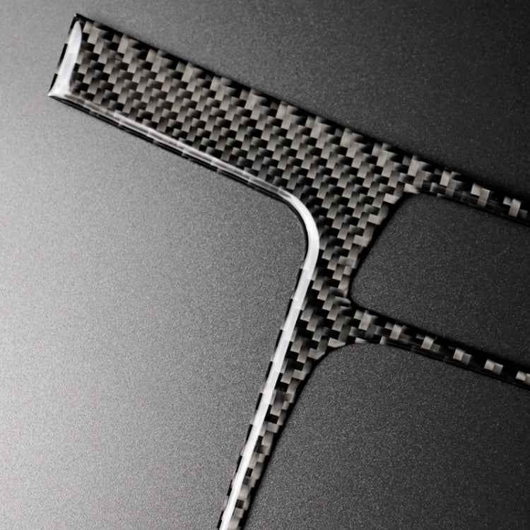 Car Carbon Fiber Gear Position Panel Decorative Sticker for Audi 2010-2018 Q5 / 2009-2016 A4L / 2009-2016 A5, Gear Position (A)