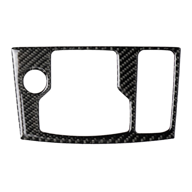 Car Carbon Fiber Right Drive Multimedia Frame B Decorative Sticker for Mazda Axela 2017-2018