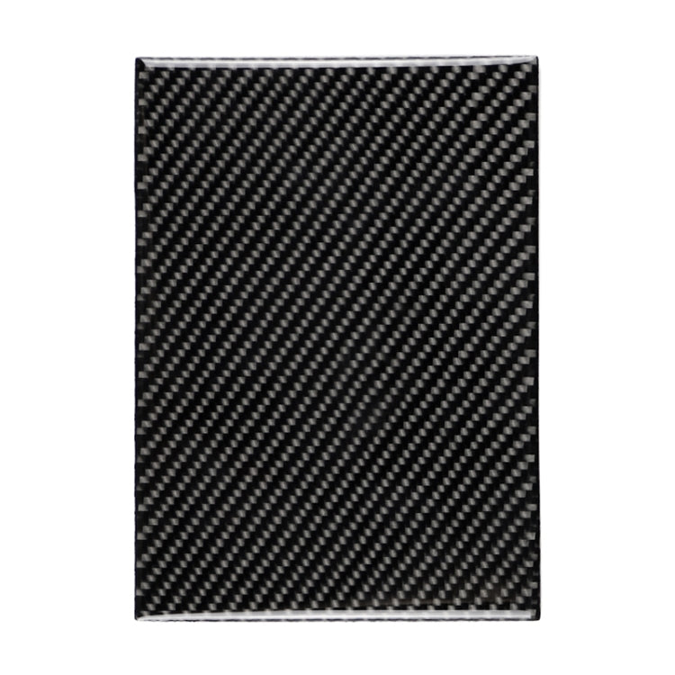 Car Carbon Fiber Storage Box Decorative Sticker for Toyota Eighth Generation Camry 2018-2019