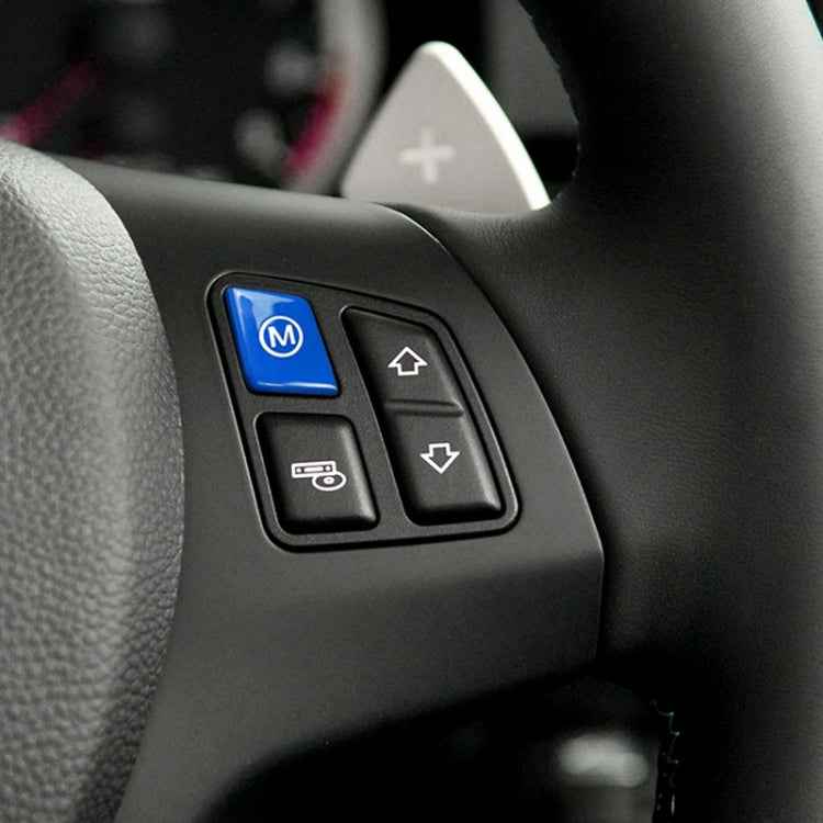 Wheel M Fashion Button Switch Trim Cover for BMW 3 series E90 E92 E93 M3 2007-2013