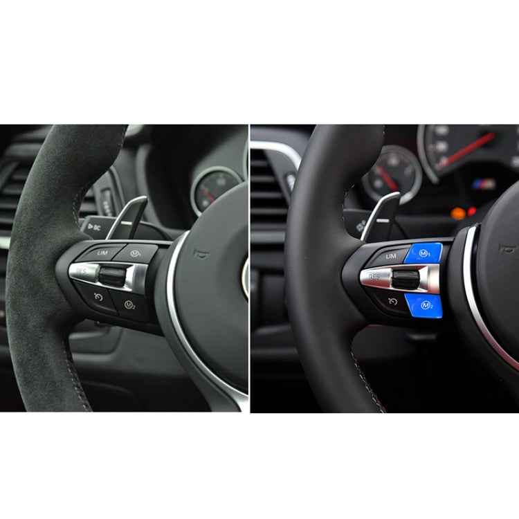 Sports Steering Wheel M1+M2 Fashion Button Switch Trim Cover for BMW F30 F34 F15 F16 2014-2018