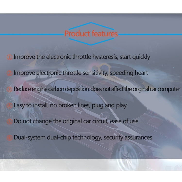 For Hyundai Santa FE 2010-2012 TROS TS-6Drive Potent Booster Electronic Throttle Controller
