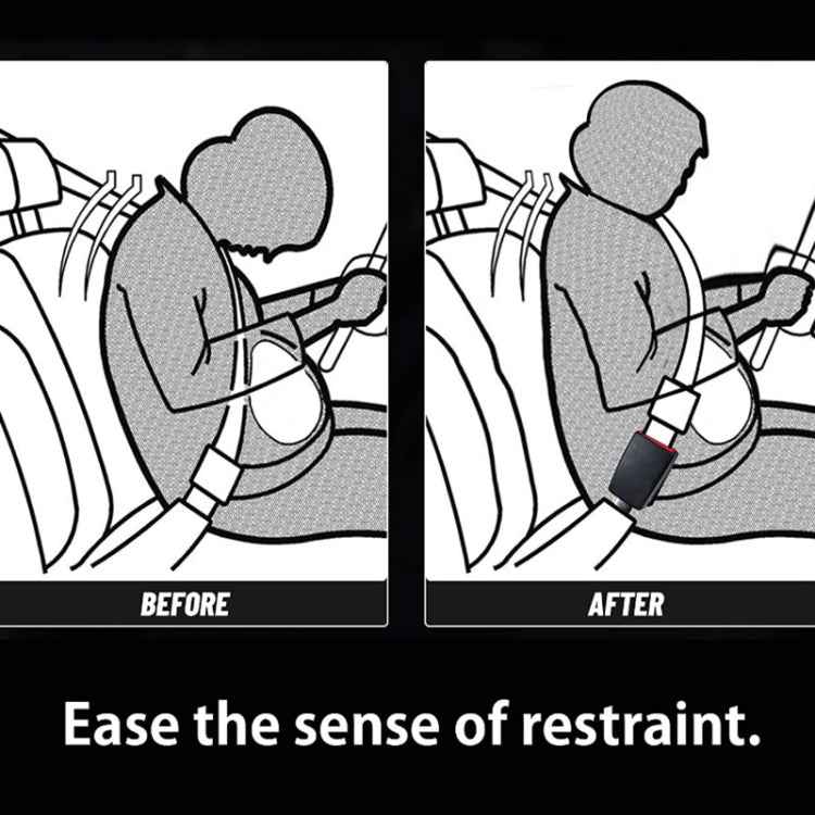 Universal Car Seat Belt Extension Strap, Length: 36cm