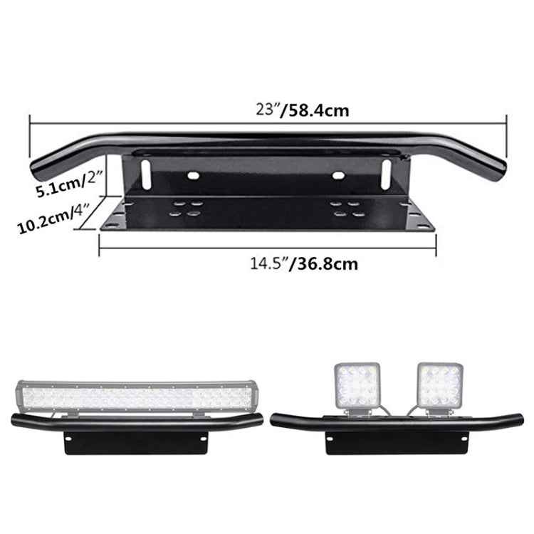 Universal Car License Plate Plastic Bracket Frame Holder Stand Mount