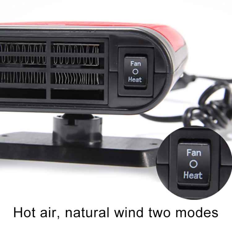 Car Heater Hot Cool Fan Windscreen Window Demister Defroster DC 12V, Purification Version