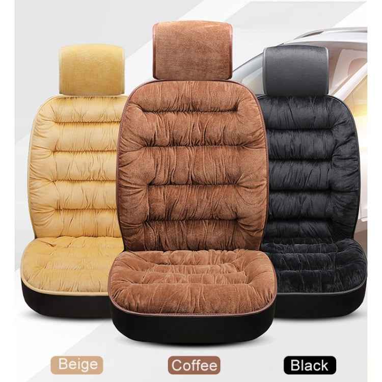 Car Thick Plush Seat Cushion Warmer Cover Winter Seat Mat