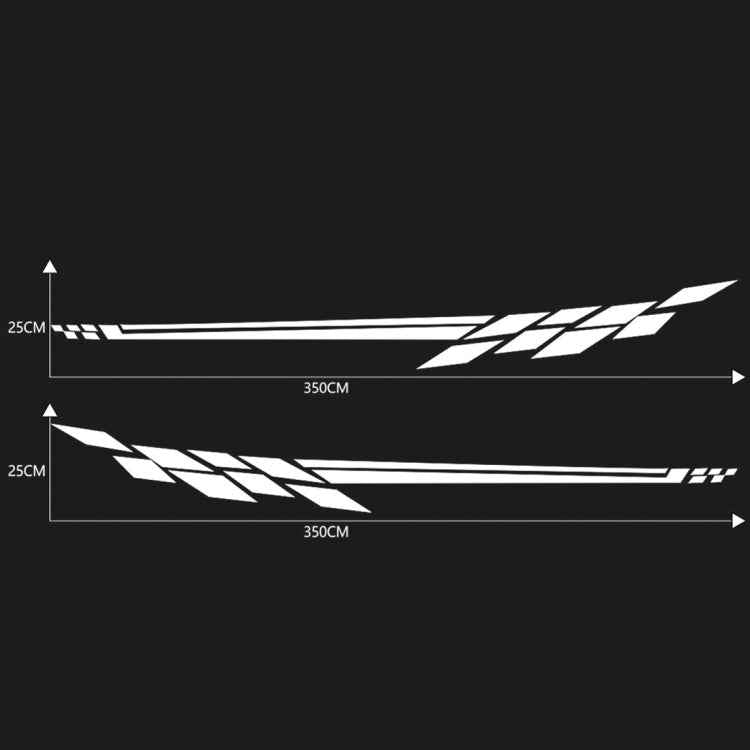 Car Styling Plaid Series PVC Sticker Auto Decorative Sticker