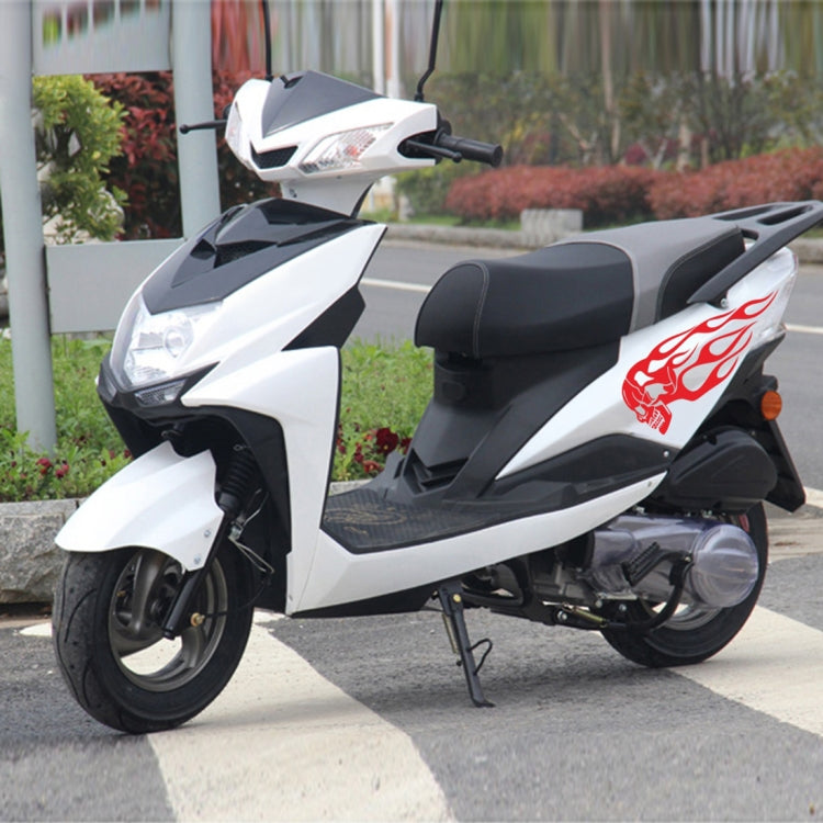 Motorcycle Styling Skull Head PVC Sticker Auto Decorative Sticker, D-712