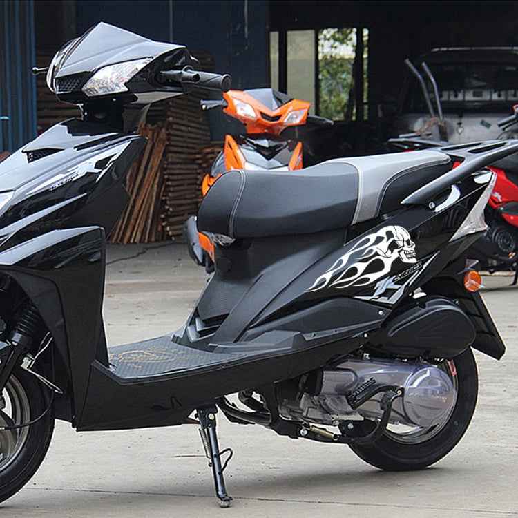 Motorcycle Styling Skull Head PVC Sticker Auto Decorative Sticker