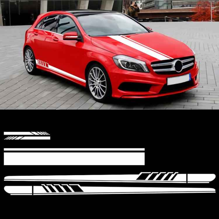 5 in 1 Car Styling Stripe Hood PVC Sticker Auto Decorative Sticker