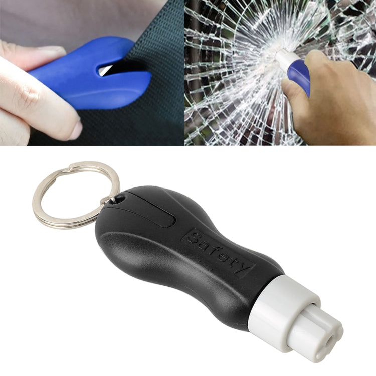 2 in 1 Mini Car Safety Rescue Hammer Life Saving Escape Emergency Hammer Seat Belt Cutter Window Glass Breaker