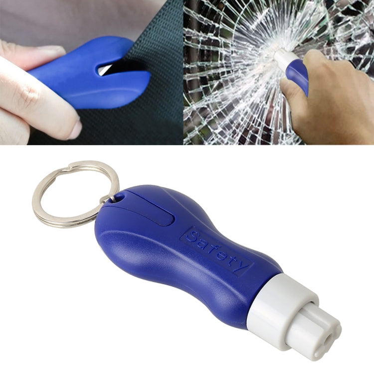 2 in 1 Mini Car Safety Rescue Hammer Life Saving Escape Emergency Hammer Seat Belt Cutter Window Glass Breaker