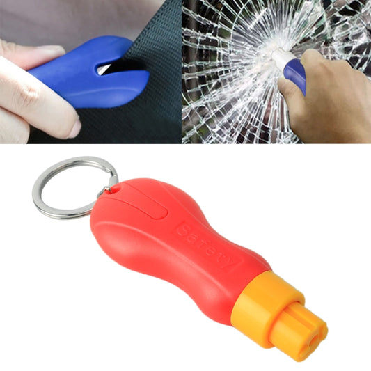 2 in 1 Mini Car Safety Rescue Hammer Life Saving Escape Emergency Hammer Seat Belt Cutter Window Glass Breaker