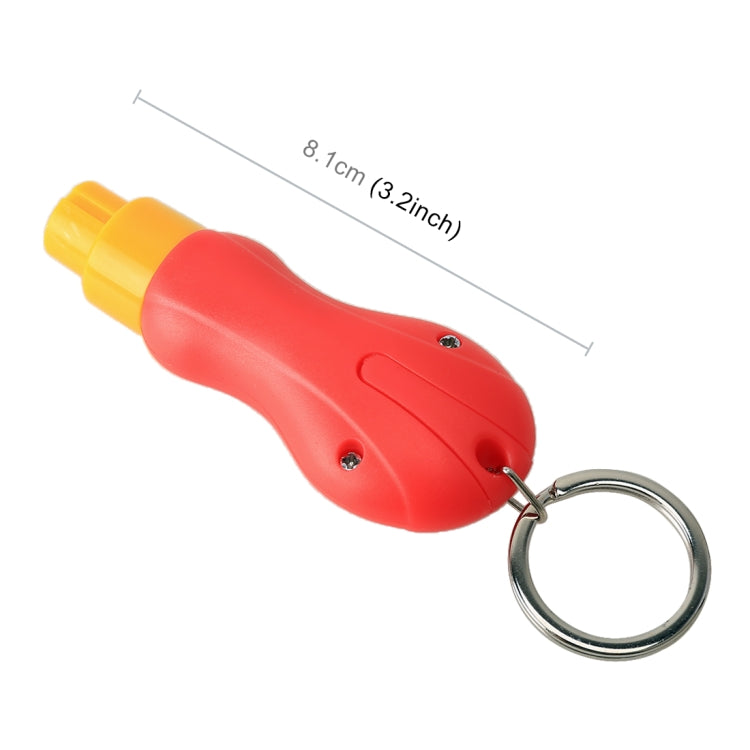 2 in 1 Mini Car Safety Rescue Hammer Life Saving Escape Emergency Hammer Seat Belt Cutter Window Glass Breaker