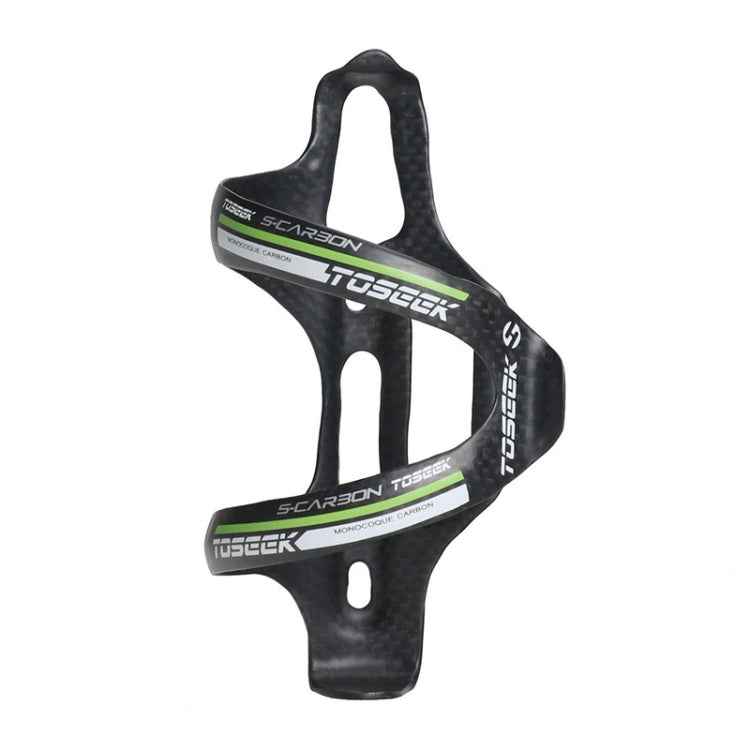 TOSEEK Matte Full Carbon Fiber Road Bicycle Water Bottle Holder