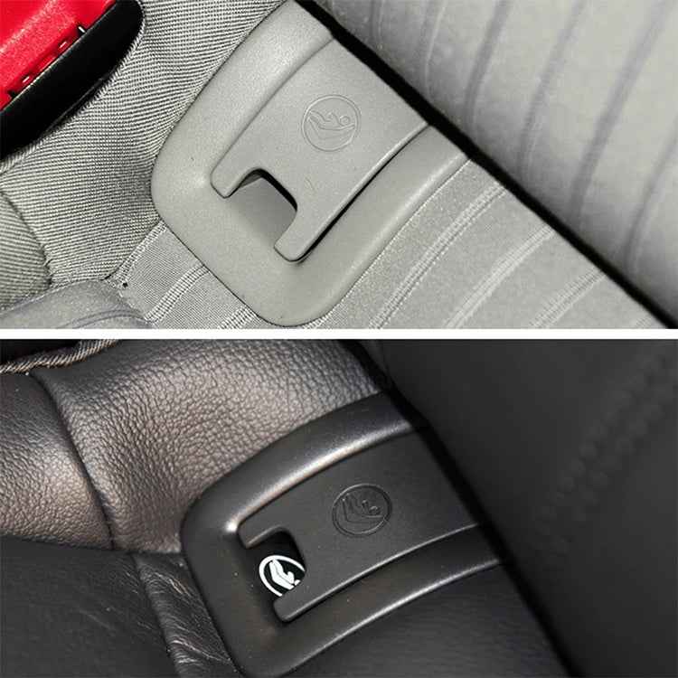 Car Rear Children Seat Isofix Cover for Audi A6 2013-2018