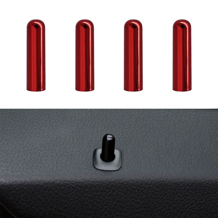 4 PCS Car Unlock Cover Door Bolt Door Handle for BMW X1 / X6