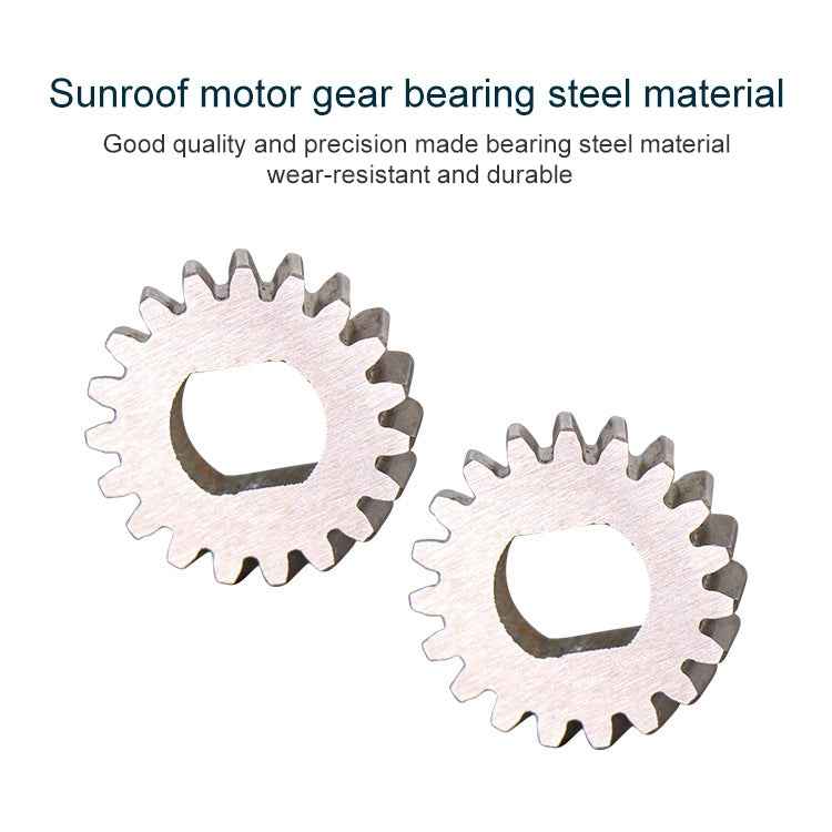 Car Sunroof Motor Gear for Mercedes-Benz W204/W212/W221/W164 / BMW F10/F02/E90/E70, 19 Teeth