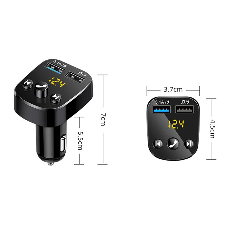 362 Car Multi-functional Smart MP3 Player Bluetooth Hands-free Receiver, 362