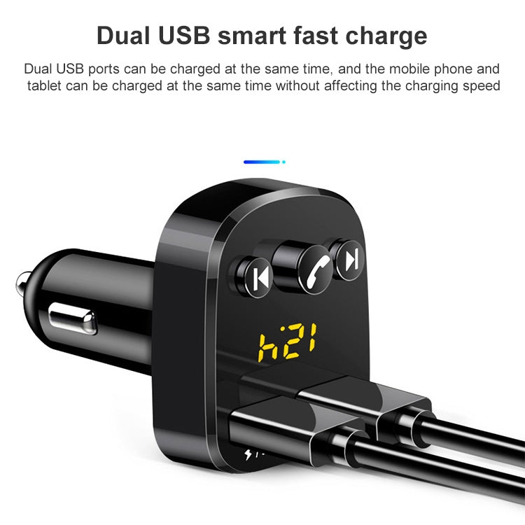 362 Car Multi-functional Smart MP3 Player Bluetooth Hands-free Receiver, 362