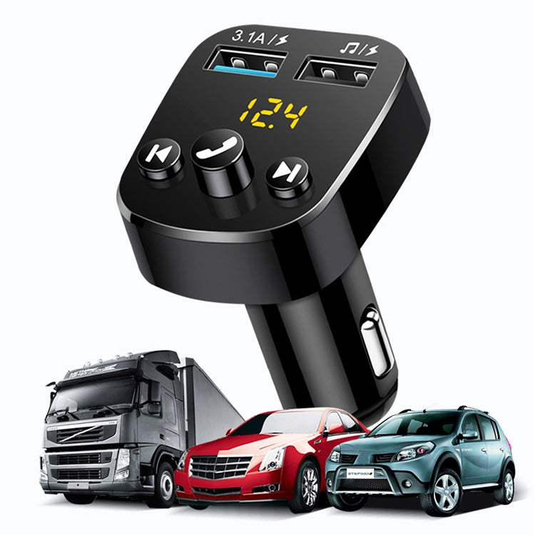 362 Car Multi-functional Smart MP3 Player Bluetooth Hands-free Receiver, 362