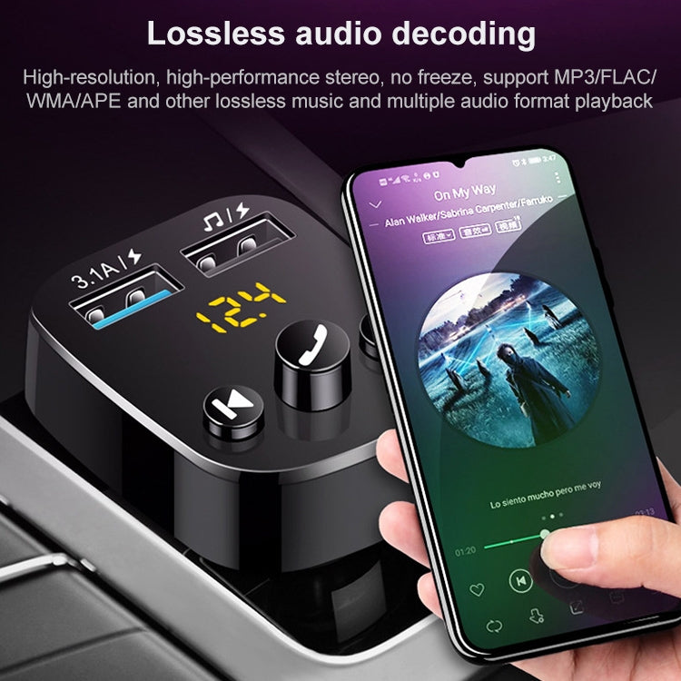362 Car Multi-functional Smart MP3 Player Bluetooth Hands-free Receiver, 362